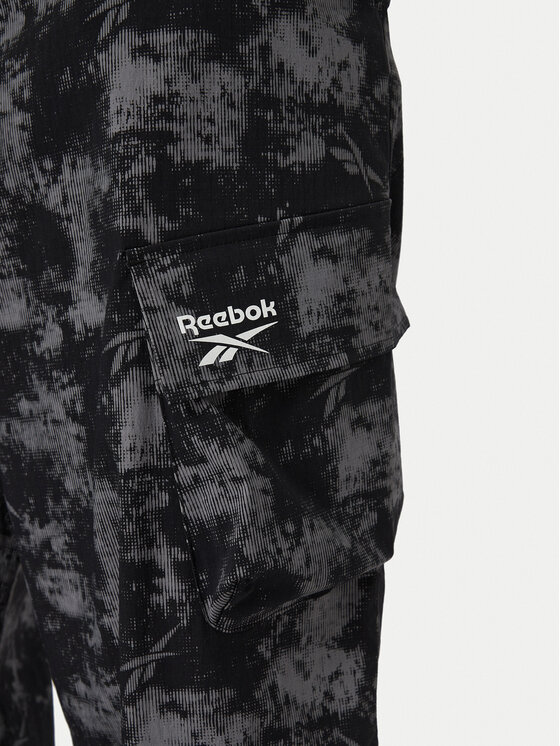 Reebok Reebok Donji dio trenerke Aleksey RK25717CCM Siva Regular Fit