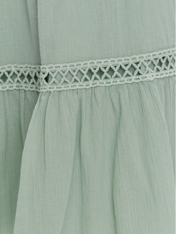 Guess Guess Rochie de vară Safa W3GK0M WEID0 Verde Regular Fit