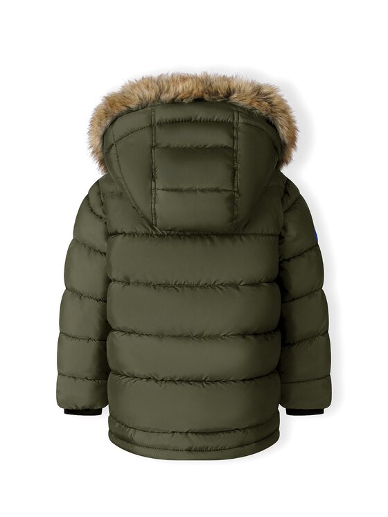 MINOTI MINOTI Kurtka zimowa 19coat53 Khaki Regular Fit