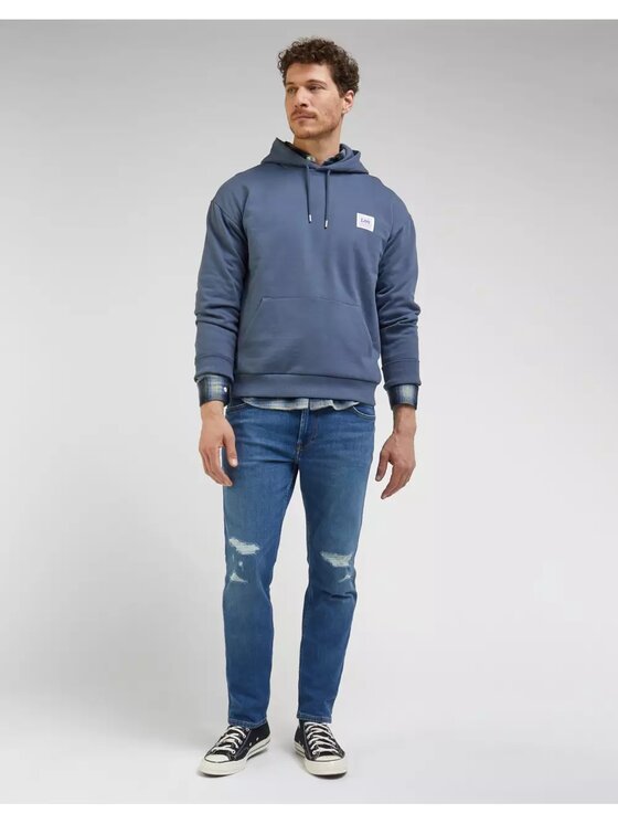 Lee Lee Jeansy RIDER Niebieski Slim Fit