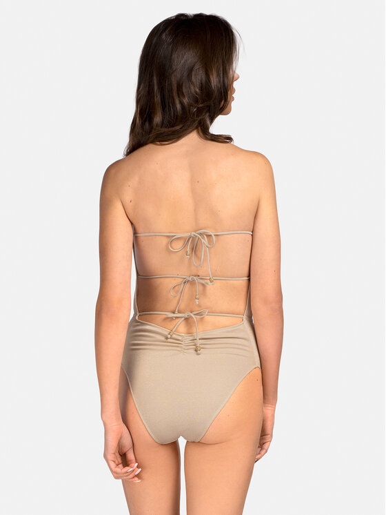 Miss Lou Miss Lou Costume da bagno J-LG1-E Écru