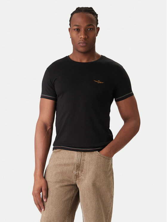 Aeronautica Militare Aeronautica Militare Комплект тениски AM1UTI003B Цветен Slim Fit