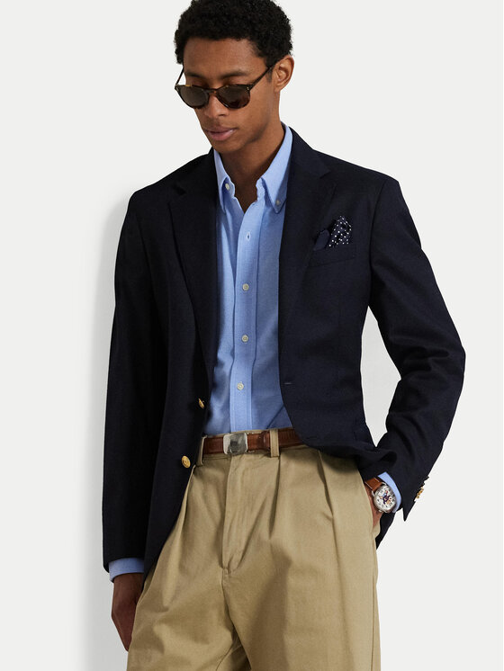Polo Ralph Lauren Polo Ralph Lauren Košulja 710979488001 Svijetloplava Regular Fit