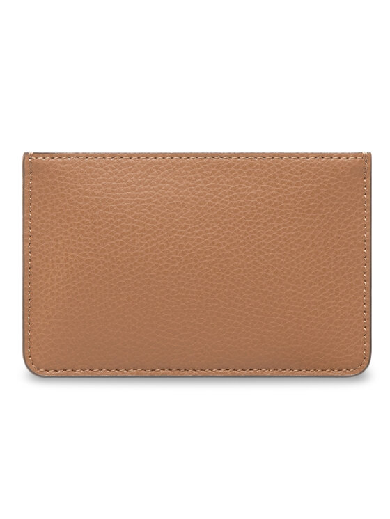 top zip card case