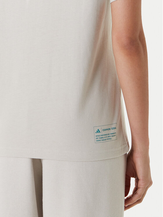 adidas adidas T-Shirt House of Tiro Graphic JM4358 Μπεζ Regular Fit