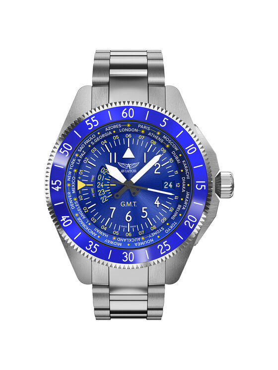 Aviator Aviator Orologio V.1.37.0.308.5 Argento