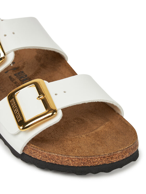 Birkenstock Birkenstock Pantoletten Sydney Cushion Buckle 1029438 Weiß