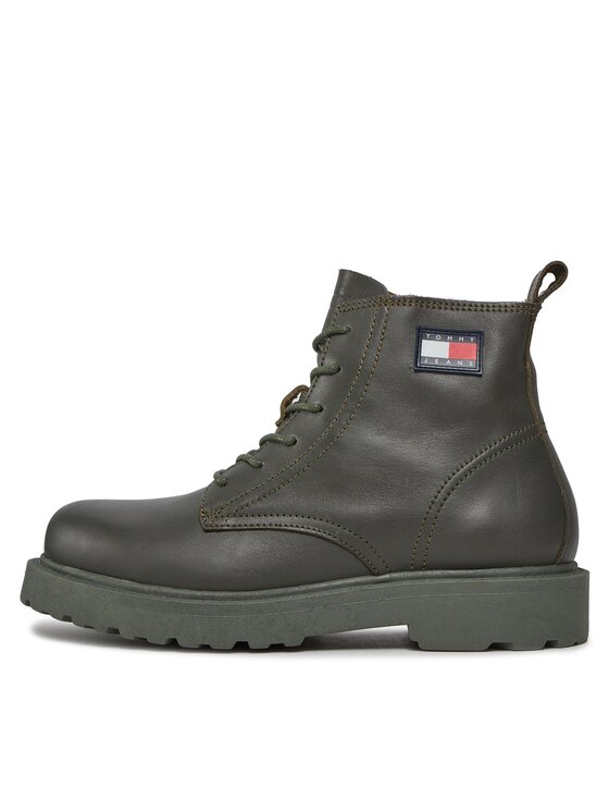 Tommy Jeans Tommy Jeans Trappers Tjm Ruberized Lace Up EM0EM01276 Verde