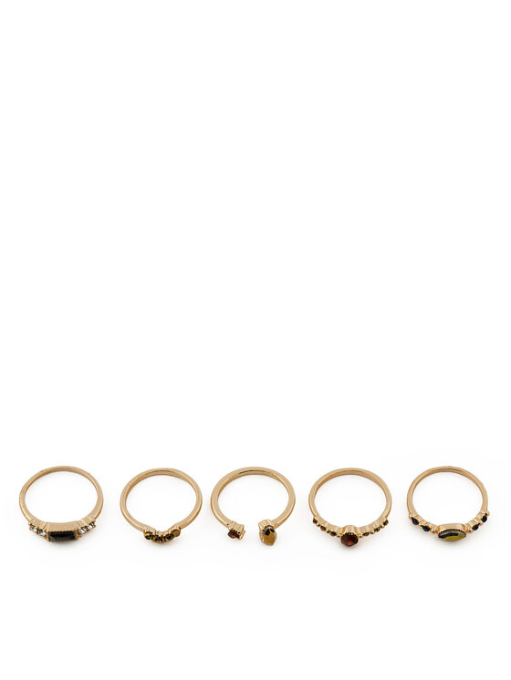 Aldo Aldo Set 5 obročev Faralden 13868576 Rjava