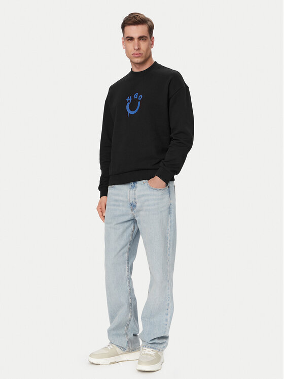 HUGO HUGO Hanorac Nucavex 50560062 Negru Regular Fit