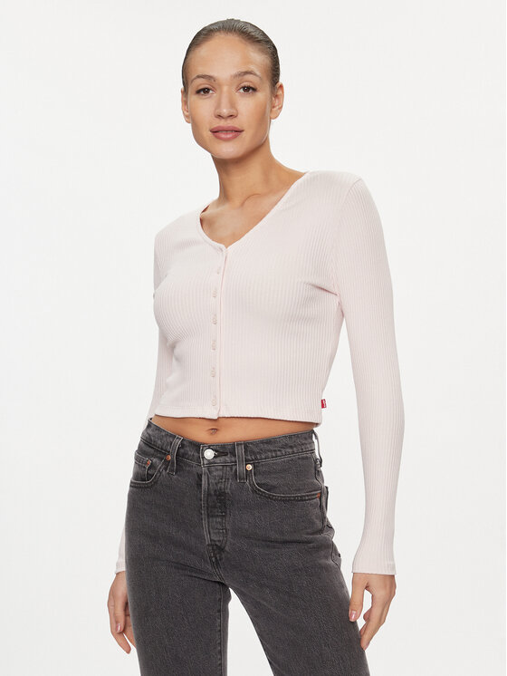 Levi's® Blūze Monica A7194-0003 Rozā Slim Fit