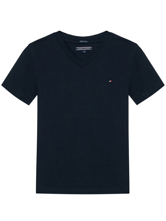 Tommy Hilfiger Tommy Hilfiger Tricou KB0KB04142 D Bleumarin Regular Fit