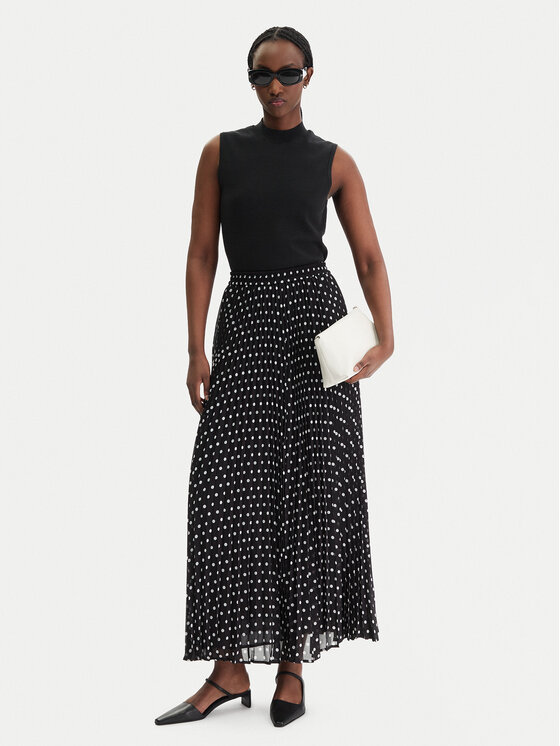 MICHAEL Michael Kors MICHAEL Michael Kors Maxi sukně MR670J5K9J Černá Regular Fit