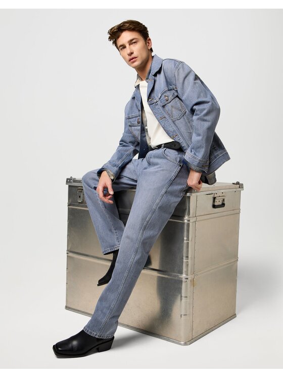 Wrangler Wrangler Jeans 112370943 Blu Loose Fit