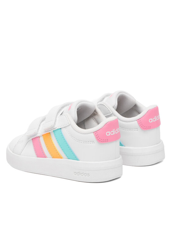 adidas adidas Sneakersy Grand Court 3.0 KI6504 Biały
