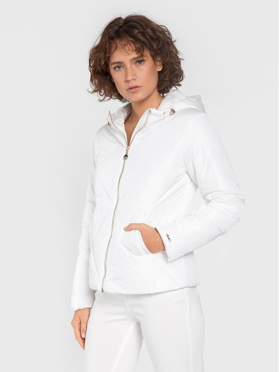 Liu Jo Sport Liu Jo Sport Μπουφάν μεταβατικό TF2193 E0789 Λευκό Regular Fit