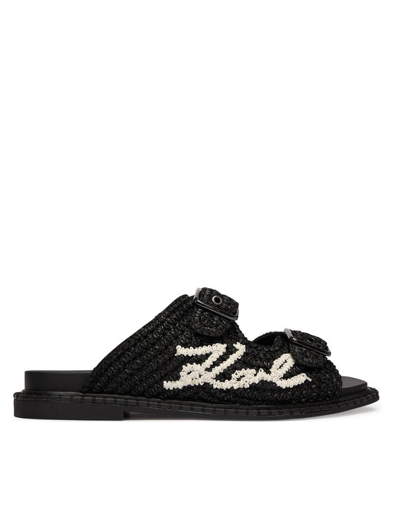 KARL LAGERFELD KARL LAGERFELD Klapki Kleo KL81326 Czarny