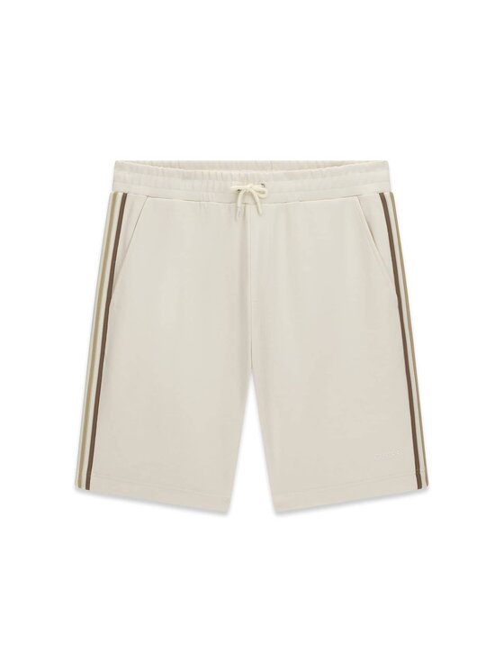 Guess Guess Штани з тканини 183578 Білий Bermuda Fit