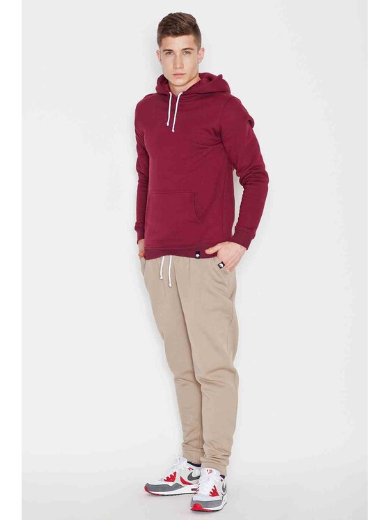 Visent Visent Felpa V006 Bordeaux Regular Fit