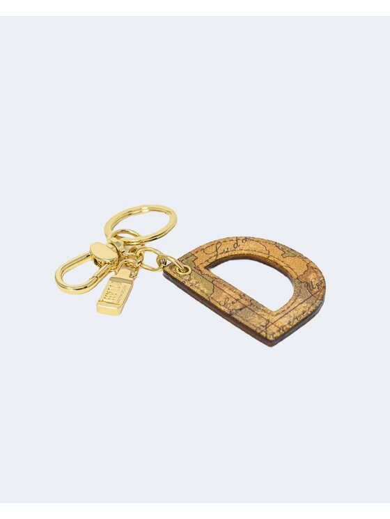 Alviero Martini Prima Classe Alviero Martini Prima Classe Portachiavi LETTERA D Beige