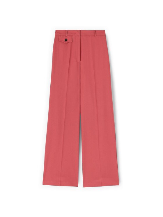 Motivi Motivi Pantaloni di tessuto P03PQ004767N036 Rosso Flare Fit