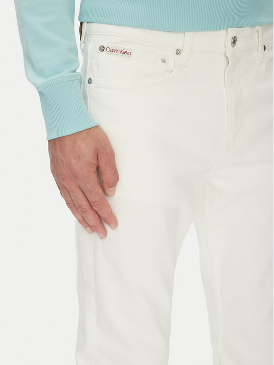 Calvin Klein Jeans Calvin Klein Jeans Farmer J30J327541 Fehér Slim Fit