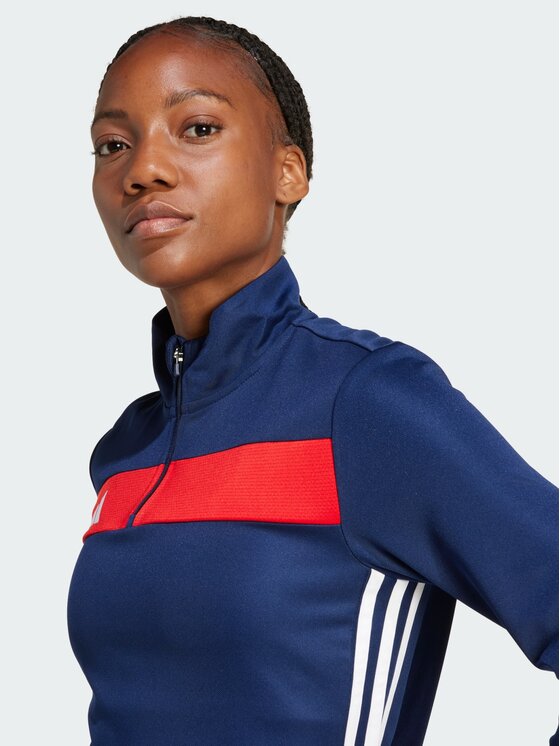 adidas adidas Bluza techniczna 140723 Granatowy Slim Fit