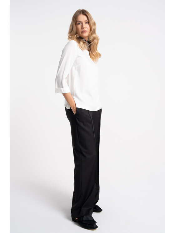 CLICK CLICK Bluzka 10-7003 Biały Comfortable Fit