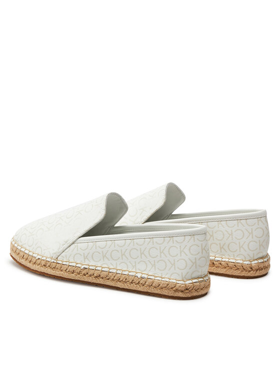 Calvin Klein Calvin Klein Espadrilės Espadrille Epi Mono HW0HW01917 Balta