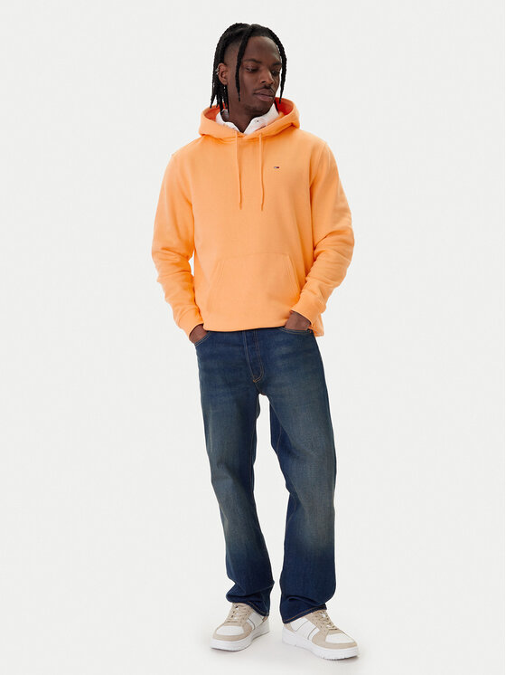 Tommy Jeans Tommy Jeans Džemperis ar kapuci DM0DM20742 Oranžs Regular Fit