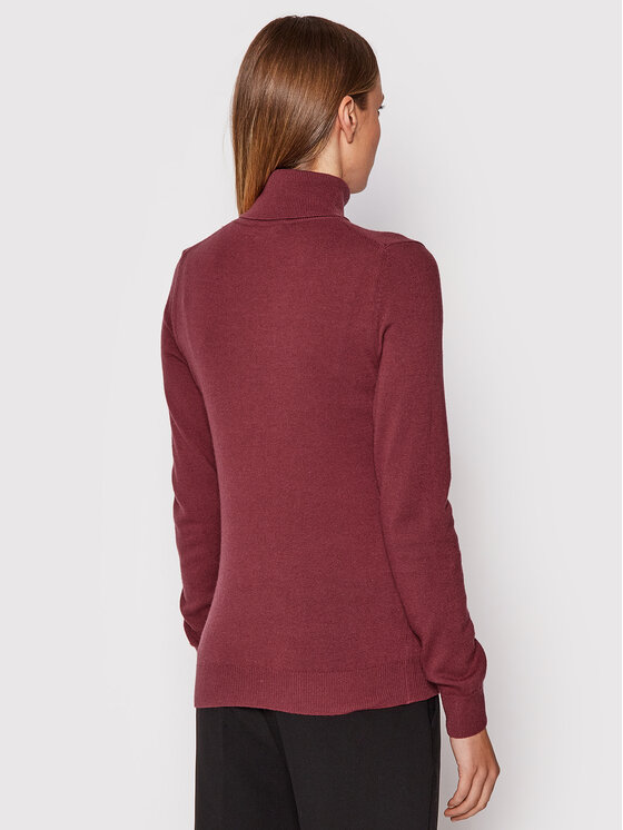 United Colors Of Benetton United Colors Of Benetton Rolák 1002D2348 Bordová Regular Fit