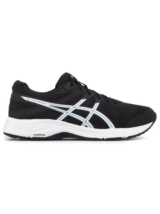 Asics Buty do biegania Gel Contend 6 1011A667 Czarny Modivo.pl