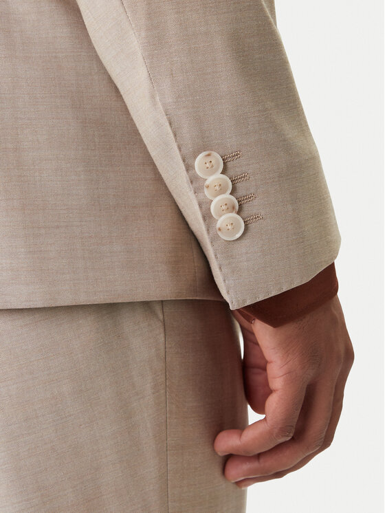 BOSS BOSS Abito completo Huge 50557273 Beige Regular Fit