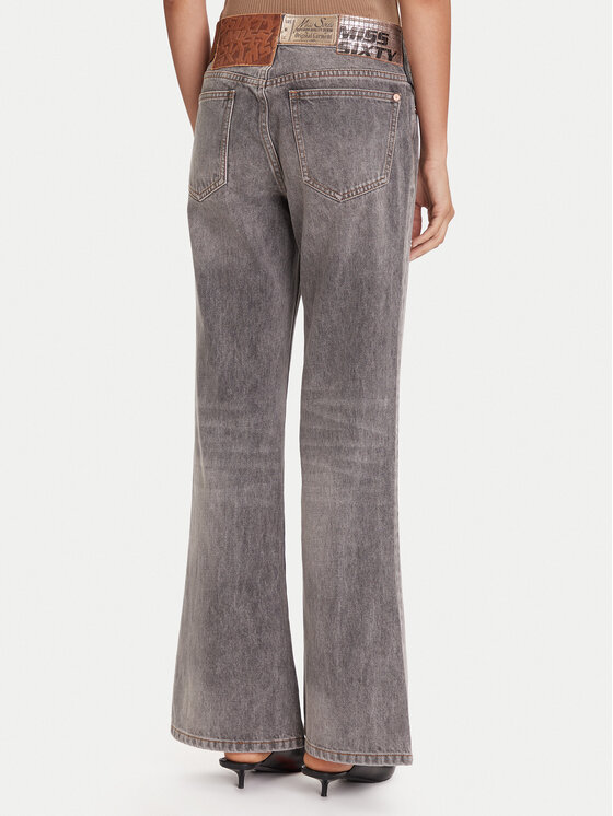 Miss Sixty Miss Sixty Jeans hlače 6S1JJ47800 Siva Flare Fit