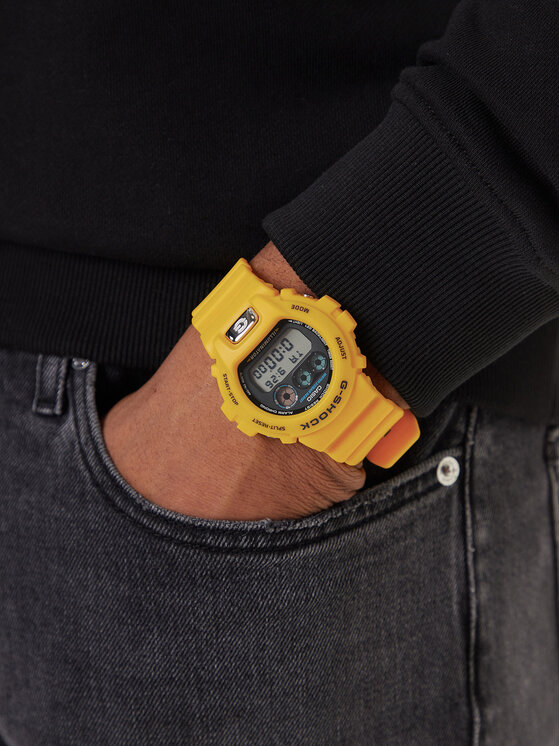 G-Shock G-Shock Hodinky DW-6900TR-9ER Žlutá