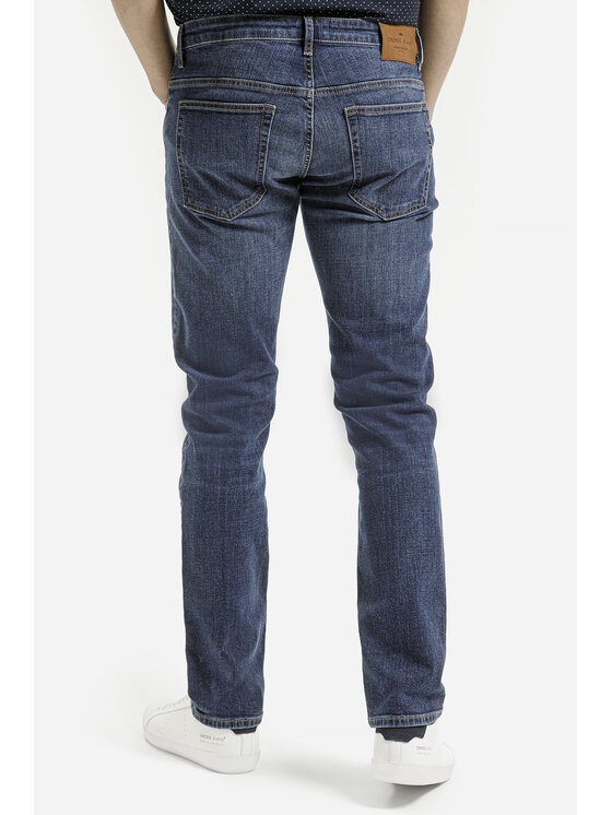 Cross Jeans Cross Jeans Jeansy C 132-147 Niebieski Straight Leg
