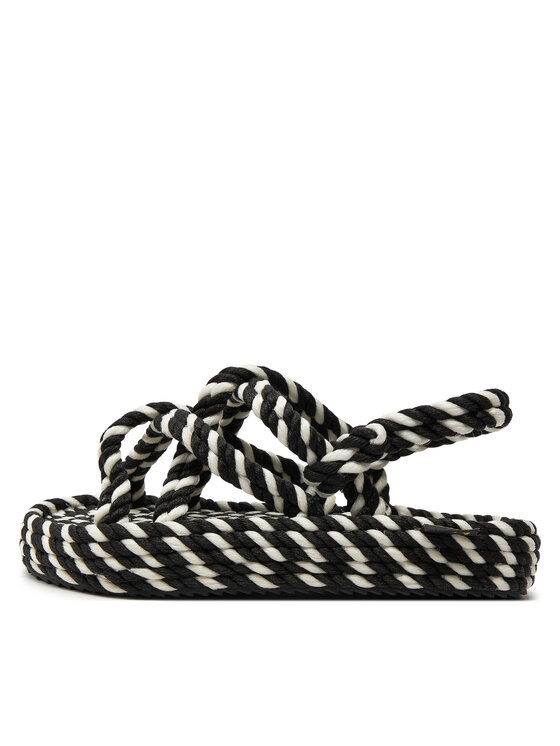 Bohonomad Bohonomad Sandalen Bodrum Platform BOD.0120.PRS Schwarz