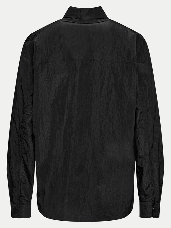 Rains Rains Košeľa Kano Overshirt 19220 Čierna Regular Fit