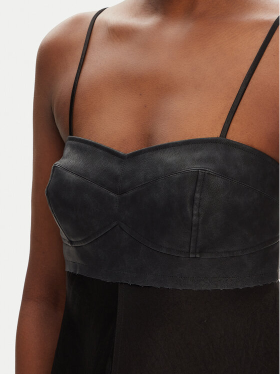 PINKO PINKO Estélyi ruha Anymore 104844 A2BV Fekete Regular Fit