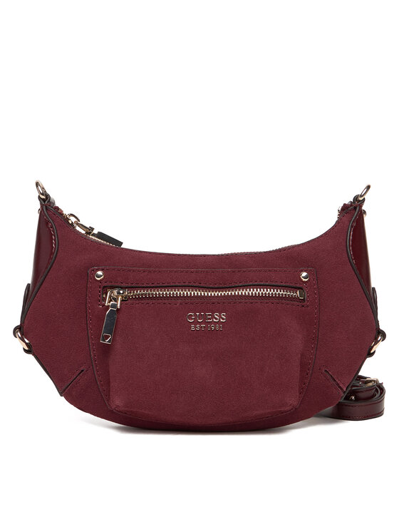 Guess Guess Kabelka Marsha Mini HWSG95 01720 Bordó