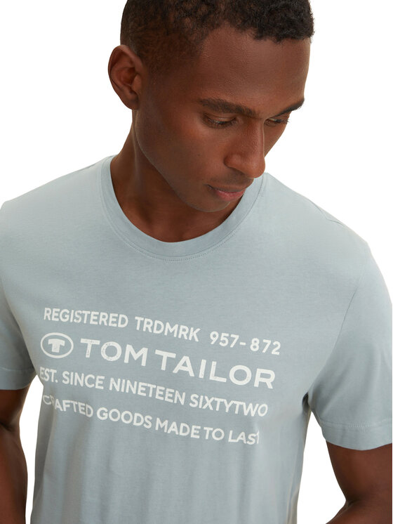 Tom Tailor T-Shirt 1034398 Fit Blau Regular