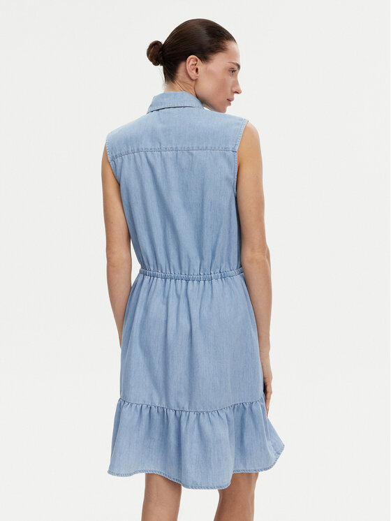 Gaudi Gaudi Φόρεμα τζιν 511BD16002 Μπλε Regular Fit