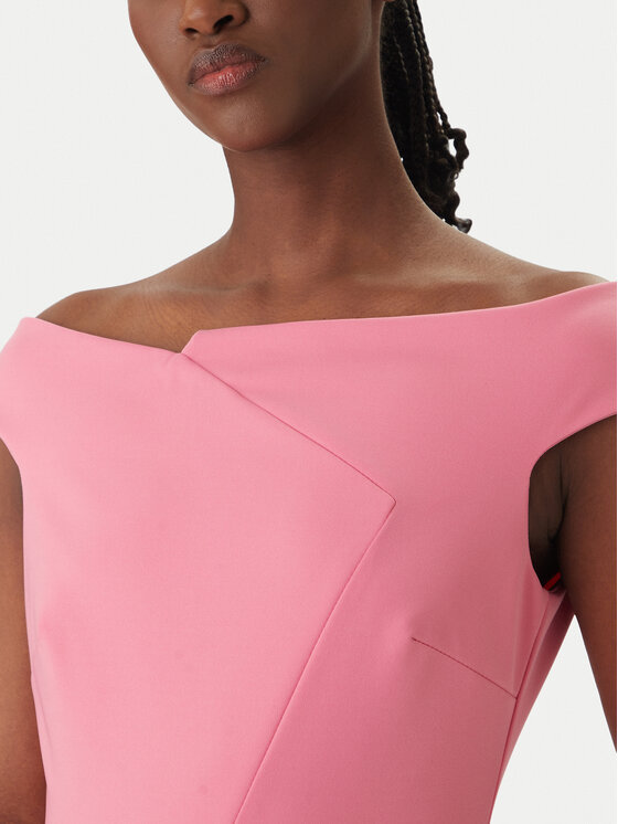 Rinascimento Rinascimento Abito da cocktail CFC0127755003 Rosa Slim Fit