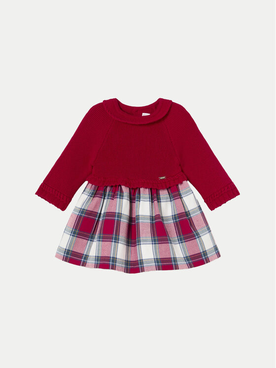 Mayoral Mayoral Повсякденна сукня 2886 Червоний Regular Fit