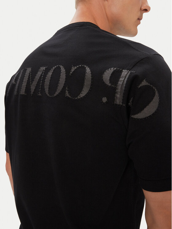 C.P. Company C.P. Company T-Shirt 21CMTS205A006057O Černá Regular Fit
