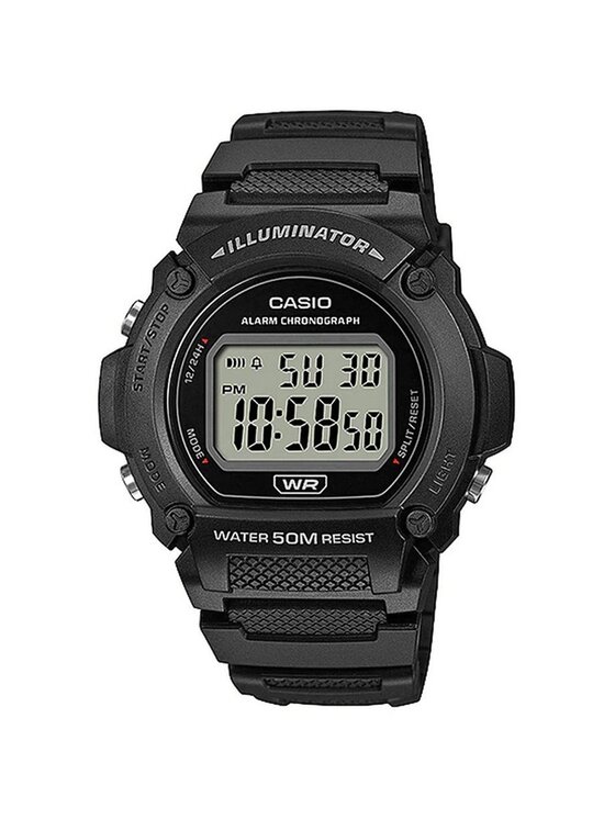 Casio Casio Hodinky W-219H-1AVEF Černá