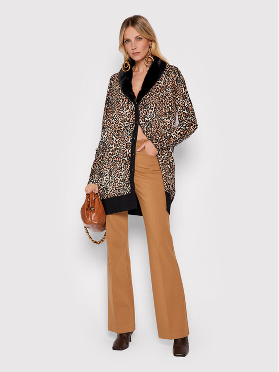 Cardigan RH1106-MAB01 Marrone Regular Fit