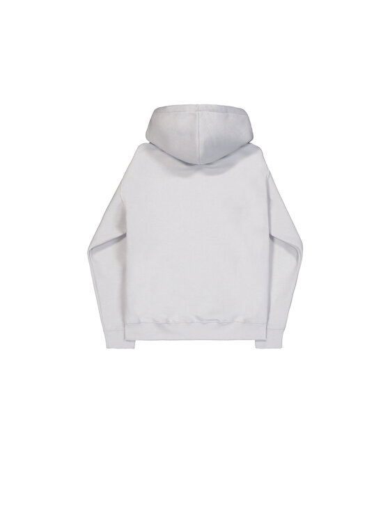Alpha Industries Alpha Industries Bluza Basic Puff Print Zip Hoodie Szary Regular Fit