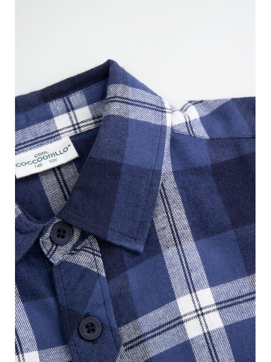 Coccodrillo Coccodrillo Košeľa ZC6136101ABJ-014 Modrá Regular Fit