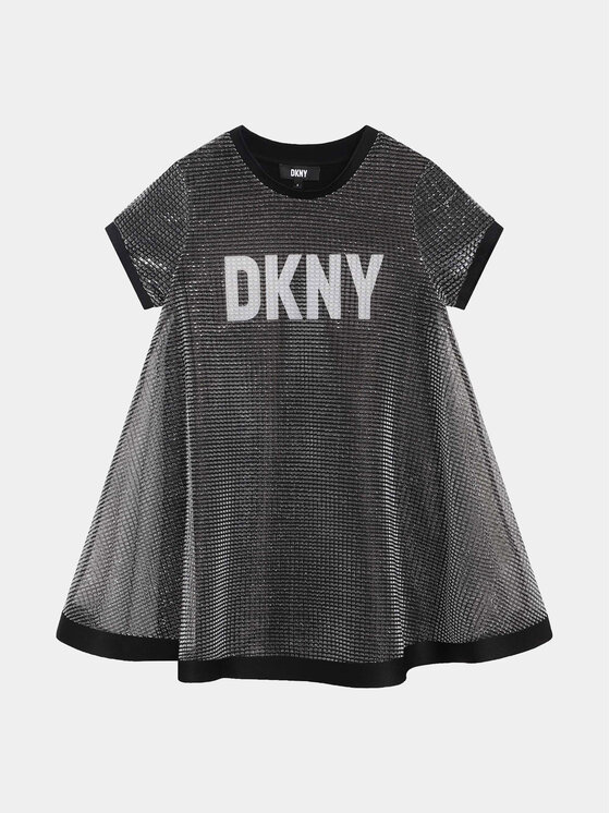 DKNY Haljina Za Svaki Dan D32890 D Siva Regular Fit